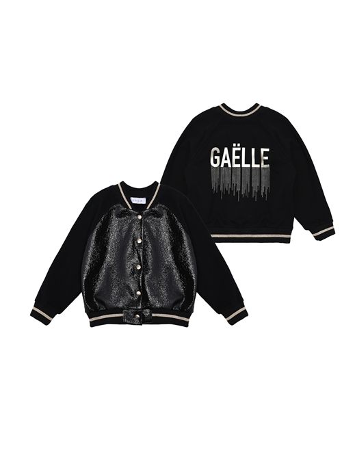 Felpa, bambina, logata. GAELLE PARIS | 2741F00596BK